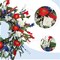 20-Inch Patriotic Independence Day Wreath for Front Door - Red, White & Blue Daisy Floral Wreath on Sturdy Grapevine Base for Memorial Day, Veterans Day & 250th American Anniversary